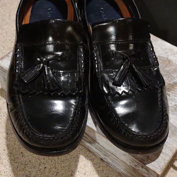 Cole Haan 9.5 Black Tassel Dress Shoes main image 5